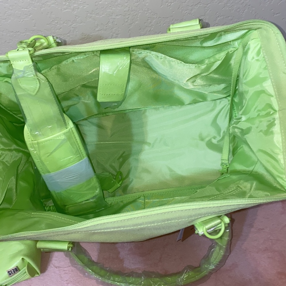 NFS💢 3 pc SET BEIS CITRON WEEKENDER & COSMETIC POUCHES - Picture 10 of 13